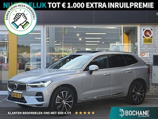 Volvo XC60 2.0 T8 Plug-in hybrid AWD Ultimate Bright | Harman & Kardon | Elektrisch pano dak | 360 graden camera | Leer | Cruise adaptief | LED | Stoelverwarming |