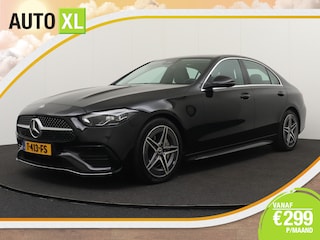 Mercedes-Benz C-klasse 180 170 PK Aut. AMG Line Camera Sfeeverlichting Stoelverw.