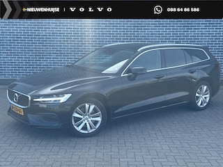 Volvo V60 2.0 B4 Momentum Business | Trekhaak | Achteruitrijcamera | Parkeersensoren | Lederen Bekleding | Stoelverwarming | Cruise Control Adaptief | Navigatie | Apple Carplay | Android Auto