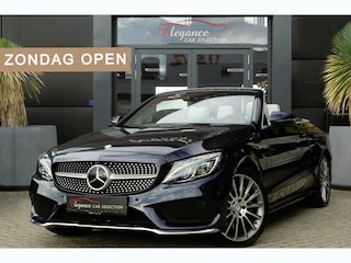 Mercedes-Benz Cabrio 400 4MATIC AMG Prestige | 334PK | Burmester | Airscarf | 360° | Een bijzonder fraaie Mercedes-Benz C 400 4MATIC Cabriolet met de krachtige 3.0 liter V6-benzinemotor, goed voor maar liefst 334 PK en 480 Nm koppel. Dankzij de 4MATIC vierwielaandrijving en d