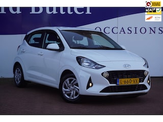 Hyundai i10 1.0 Comfort+Apple-Carplay+Cruise-control+aircoElek-Pakket+Led+eder-Multie-stuur= SUPER
