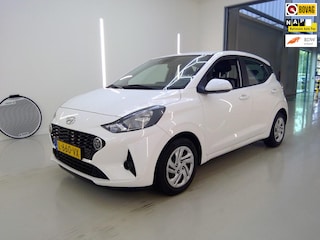 Hyundai i10 1.0 Comfort+Apple-Carplay+Cruise-control+aircoElek-Pakket+Led+eder-Multie-stuur= SUPER