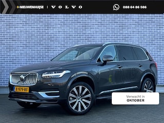 Volvo XC90 2.0 T8 Recharge AWD Ultimate Bright | Trekhaak | Bowers & Wilkins | Luchtvering | Stoelverwarming/ventilatie | Adaptieve Cruise Control | Elektr. Stoelen met geheugen |