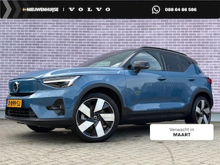 Volvo XC40 Recharge Twin Ultimate 82 kWh | Trekhaak | Harman/Kardon | Elektr. Stoelen | Adaptieve Cruise Control | BLIS | 20" Velgen |