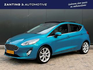 Ford Fiesta 1.0 EcoBoost Titanium | Pano-dak | 100% Ford Dealer Onderhouden | B&O audio | Camera | 4-Season | Adapt. Cruise