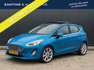 Ford Fiesta 1.0 EcoBoost Titanium | Pano-dak | 100% Ford Dealer Onderhouden | B&O audio | Camera | 4-Season | Adapt. Cruise