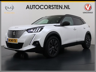 Peugeot 2008 EV GT Pack SOH 90% Panoramadak Adap.Cruise 360°Camera Stoelverwarming Apple Carplay Android Auto 50kWh Navi Ecc Lmv Led Lane Assist Voorruitverwarming 1e Eigenaar Dealeronderhouden Origineel Nederlandse Auto
