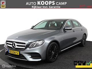 Mercedes-Benz E350 e 286Pk Plug-in hydride | Gereviseerde accu | Luchtvering | Ambient Light | PDC V&A | Led verlichting | Bruin-leder | Essenhout | DEALER-STAAT