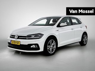 Volkswagen Polo 1.0 TSI 95 PK | R-Line exterieur | Parkeersensoren | Stoelverwarming | LED | Climatic | Snelheidsbegrenzer | Front Assist | 16" Lichtmetalen velgen |