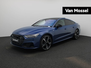 Audi A7 Sportback 45 TFSI quattro 265 PK | S-line | Automaat | Navigatie | 360 Camera | Panoramadak | Vierwielbesturing | Adaptive Cruise Control | Trekhaak | Stoelverwarming | HD LED Matrix | Head-up display | Privacy glass |