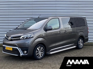 Toyota Proace 2.0 D-4D Dynamic L3H1 DC 177PK Automaat Dakraam LM Velgen Cruise 360camera Sensoren Bluetooth Navi