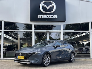 Mazda 3 2.0 e-SkyActiv-X M Hybrid 186 Homura NL-Auto, 1e Eig., Dealer Onderh., 186 PK, Navigatie, Android Auto/ Apple Carplay, A.Rij-Camera, Parkeerhulp, Cruise Controle Ad., Stoel verw., Lichtmetaal