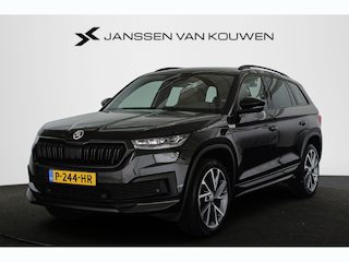 Skoda Kodiaq 1.5 TSI Sportline Business Leder 20"Velgen Camera Carplay Trekhaak
