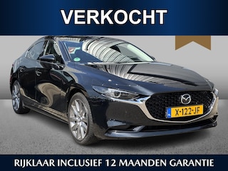 Mazda 3 Sedan Exclusive-line 2.0 e-Sky-G 150pk Leder | Design pack | Radarcruise | 1e eigenaar| Dealeronderhouden | Navi | HUD | Airco | Keyless