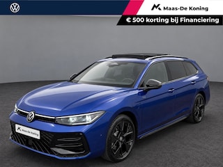 Volkswagen Passat Variant 1.5eTSI 200kW/272PK R-Line Black Style · Panoramadak · Leder · Trekhaak · 360°Camera · Harman Kardon Audio ·  Hemelbekleding velours · Garantie t/m 08-12-2030 of 100000km
