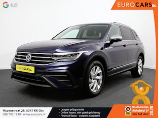 Volkswagen Tiguan 1.5 TSI 150pk DSG Life 7p. Navigatie Climate Control Adaptieve cruise control Achteruitrijcamera Trekhaak Virtual Cockpit Elektrische achterklep Stoelverwarming Led Lichtmetalen velgen Parkeersensoren