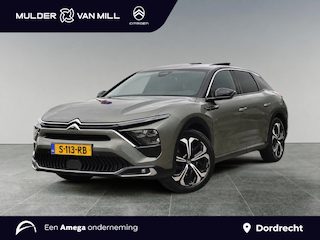 Citroën C5 X Shine 1.6 PHEV HYbrid 225pk e-EAT8 | SCHUIF/KANTELDAK | HUD | HANDSFREE A.KLEP | 360° CAMERA | NAVI | STOELMEMORY | ADAPTIVE CRUISE | HYPE ADAMANTIUM | STOELKOELING + VERW. | LEDER |