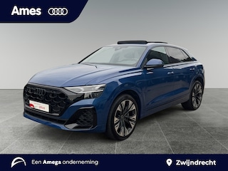 Audi Q8 55 394pk TFSI e quattro Pro Line S Leder Valcona met S-logo's | Optiekpakket zwart | HD-matrix + laser, sproeiers