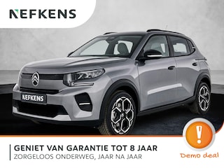 Citroën C3 Max Comfort Range 44 kWh 113pk | DEMO | Navigatie | Achteruitrijcamera | Climate Control | Cruise Control | Parkeersensoren | Bluetooth | Draadloze Apple Carplay / Android Auto | Comfortstoelen | Elektrisch inklapbare spiegels | Led koplampen | Donker getint glas | 17" lichtmetalen velgen |