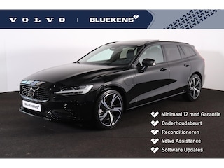 Volvo V60 T6 Recharge AWD Plus Dark - Panorama/schuifdak - IntelliSafe Assist & Surround - 360º Camera - Harman/Kardon audio - Verwarmde voorstoelen, stuur & achterbank - Parkeersensoren voor & achter - Elektr. bedienb. voorstoelen met geheugen - Head up display - Extra getint glas - 19' LMV