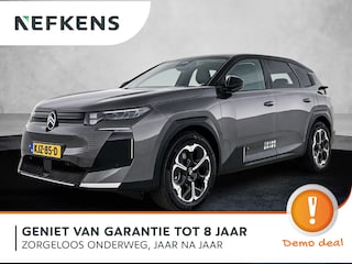 Citroën C5 Aircross e-C5 SUV Business Comfort Range 73 kWh 210pk | DEMO | Navigatie | 360° Camera | Handsfree achterklep | Adaptieve Cruise Control | Climate Control | Parkeersensoren v+a | Head-up display | LED koplampen | Keyless | Draadloze Apple Carplay/Android Auto | Afwijkende dakkleur | Donker getint glas | 19" lichtmetalen velgen |