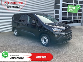 Toyota Proace City e-ProAce 50 kWh 320 km WLTP L2 3Pers./ LED/ Standkachel/ Snellader/ 2x Schuifdeur/ Airco/ Cruise/ PDC/ DAB