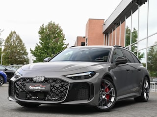 Audi A5 Avant RS5 2.9TFSI V6 BiTurbo 639pk eHybrid Quattro VOL! Keramisch 3xCarbon Pano 285km/u TechPro B&O HUD M-Led