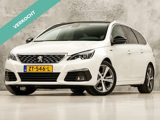 Peugeot 308 SW 1.2 PureTech GT-line Sport (GROOT NAVI, SPORTSTOELEN, PANORAMADAK, LM VELGEN, TREKHAAK, GETINT GLAS, NIEUWE APK, NIEUWSTAAT)