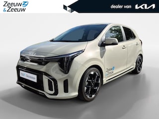 Kia Picanto 1.0 GDi GT-Line | Airco | Navi | Camera | Schuifdak | Leder | Stoelverwarming | Stuurverwarming |