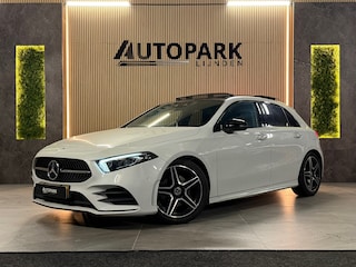 Mercedes-Benz A-klasse 180 Business Solution AMG |PANO|MEMORY|KEYLESS|LANE ASSIST|SFEERVERLICHTING|NAP|NL AUTO|DEALER ONDERHOUDEN|