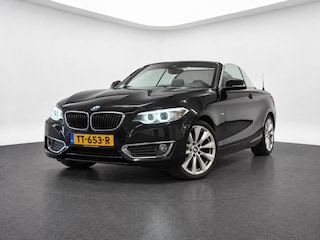 BMW 2-serie Cabrio 218i M Sport (LED, CRUISE, NAVI, LEDER, STOELVERWARMING, SENSOREN)