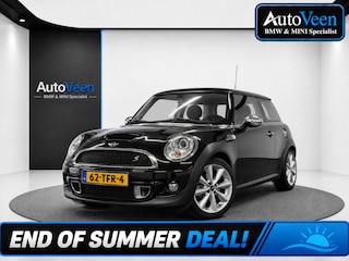 Mini Mini 3-Deurs 1.6 10 Years II (LEDER, NAVI, PARKEERSENSOREN, GOED ONDERHOUDEN)
