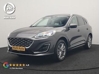 Ford Kuga 2.5 PHEV Vignale 225pk Dealer O.H. | Trekhaak Af Fabriek | Adaptive Cruise | 360 Camera | Head Up | Bang & Olufsen | Lederen Sportstoelen Memory & Verwarmd | Keyless | BLIS | Stuur Verwarmd | Apple Carplay | Navigatie | DAB | Plug In Hybrid |