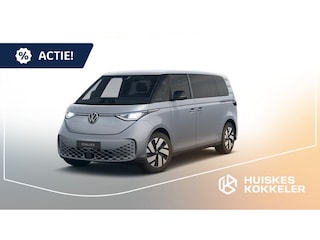 Volkswagen ID. Buzz Pro Limited Edition Plus 286pk 86 kWh LWB 7p. | Trekhaak | Comfortpakket "plus" |  7-zits pakket | Netto-ACTIEprijs; RIJKLAAR INCL. BTW/BPM,  INRUILPREMIE (bij koop of lease via HK) |