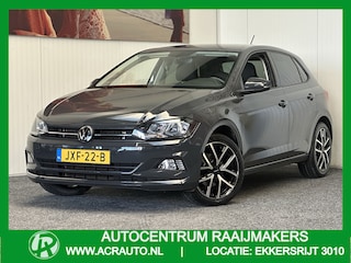 Volkswagen Polo 1.0 TSI HIGHLINE NAVIGATIE CRUISE CONTROL CLIMATE CONTROL STOELVERWARMING BLUETOOTH TELEFOON VERMOEIDHEID HERKENNING 17" LICHTMETALEN VELGEN ZEER MOOI !!