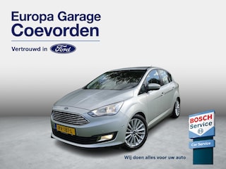 Ford C-MAX 1.0 EB 125PK Titanium | ADV. TECH PACK | CLIMA | KEYLESS | TREKHAAK | NETJES ONDERHOUDEN |