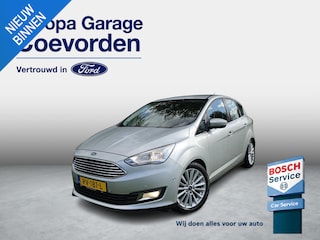Ford C-MAX 1.0 EB 125PK Titanium | ADV. TECH PACK | CLIMA | KEYLESS | TREKHAAK | NETJES ONDERHOUDEN |