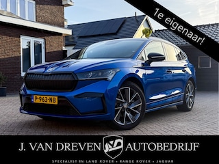 Skoda Enyaq iV 60 Sportline - Cruise, Stoelverw., Achteruitrijcamera, 1e eigenaar, Stuurverw ! !