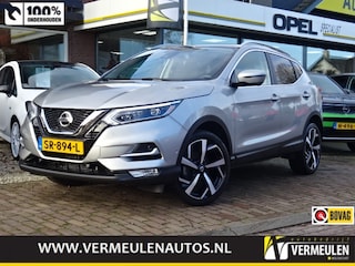 Nissan Qashqai 1.2 115PK Tekna+ Automaat + 19"/ Leder/ Full-LED/ 360° Camera/ Bose/ Winterpakket/ Panorama/ NL auto