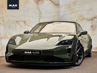 Porsche Taycan Turbo GT , NL-auto, PTS Blackolive , ceramic, kuipstoelen, pano, InnoDrive, Burmester, HUD, Active Ride, NP284k