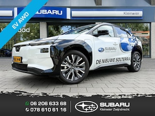 Subaru Solterra 73.1 kWh 262pk AWD 4E-xperience+ | Platinum White Pearl Two-Tone Black | Demo | 8 jaar fabrieksgarantie