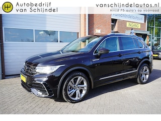 Volkswagen Tiguan 1.4 TSI EHYBRID R-LINE BUSINESS+ VOL LUXE 1800KG TREKGEWICHT SOH 97% PANORAMADAK 360CAMERA LEDER STOELVERW.V+A STUURVERW. ADAPTIEVE CRUISE DIGI COCKPIT 19INCH ANDROID/APPLECARPLAY NAVI CLIMA PDC V+A+ASSIST KEYLESS FULL LED ENZ...