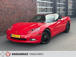 Corvette C6 6.0 Coupé Convertible Automaat/404pK/Memory/HUD/Clima/Leder