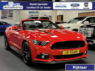 Ford Mustang Convertible 5.0 V8 GT 422PK Automaat Custom Pack Brembo Black Shadow Edition