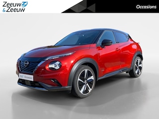 Nissan Juke 1.6 Hybrid N-Design Climate control | Navigatie | Parkeercamera | Stoel en stuurverwarming | 19 inch LM velgen | Cruise control | Keyless | Rijstrookdetectie |