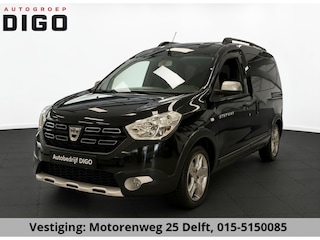 Dacia Dokker 1.3 TCe Stepway 130PK GARANTIE TOT 06-2029!* . NAVIGATIE . ACHTERUITRIJ CAMERA . TREKHAAK 1.200KG TREK GEWICHT! .
