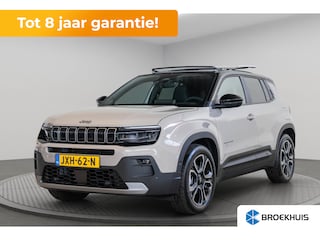 Jeep Avenger Summit 54 kWh | Tot 8 Jaar Garantie | Warmtepomp | Schuif-kanteldak | Navigatie | Stoelverwarming | Elektrische Achterklep |