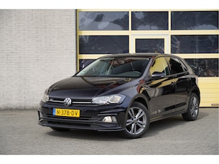 Volkswagen Polo 1.0 TSI 5drs R-Line BJ2021 Lmv 16" | Led | Pdc | Side-skirts | App-Connect | Airco | Cruise control | Extra getint glas