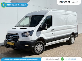 Ford Transit 68kWh 184PK L3H2 317km WLTP 94% (SOH) BEV Snelladen Carplay Climate control Camera Parkeersensoren v+a Stoelverwarming
