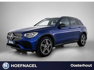 Mercedes-Benz GLC 300 4M AMG Line Automaat | Cruise control | Stoelverwarming | Navigatie | 360° camera | LEDER | Burmester
